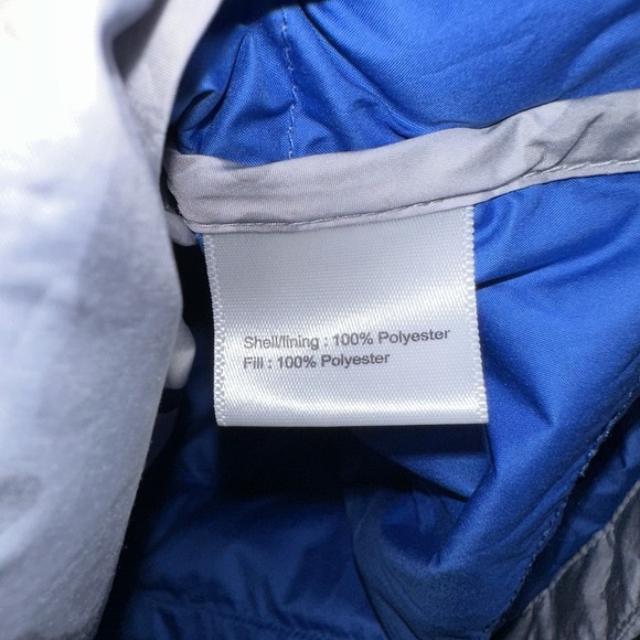 Peter Millar Crown Sport Quilted Vest Mens L Gray Camo Hyperlight Golf Full Zip - Picture 7 of 8